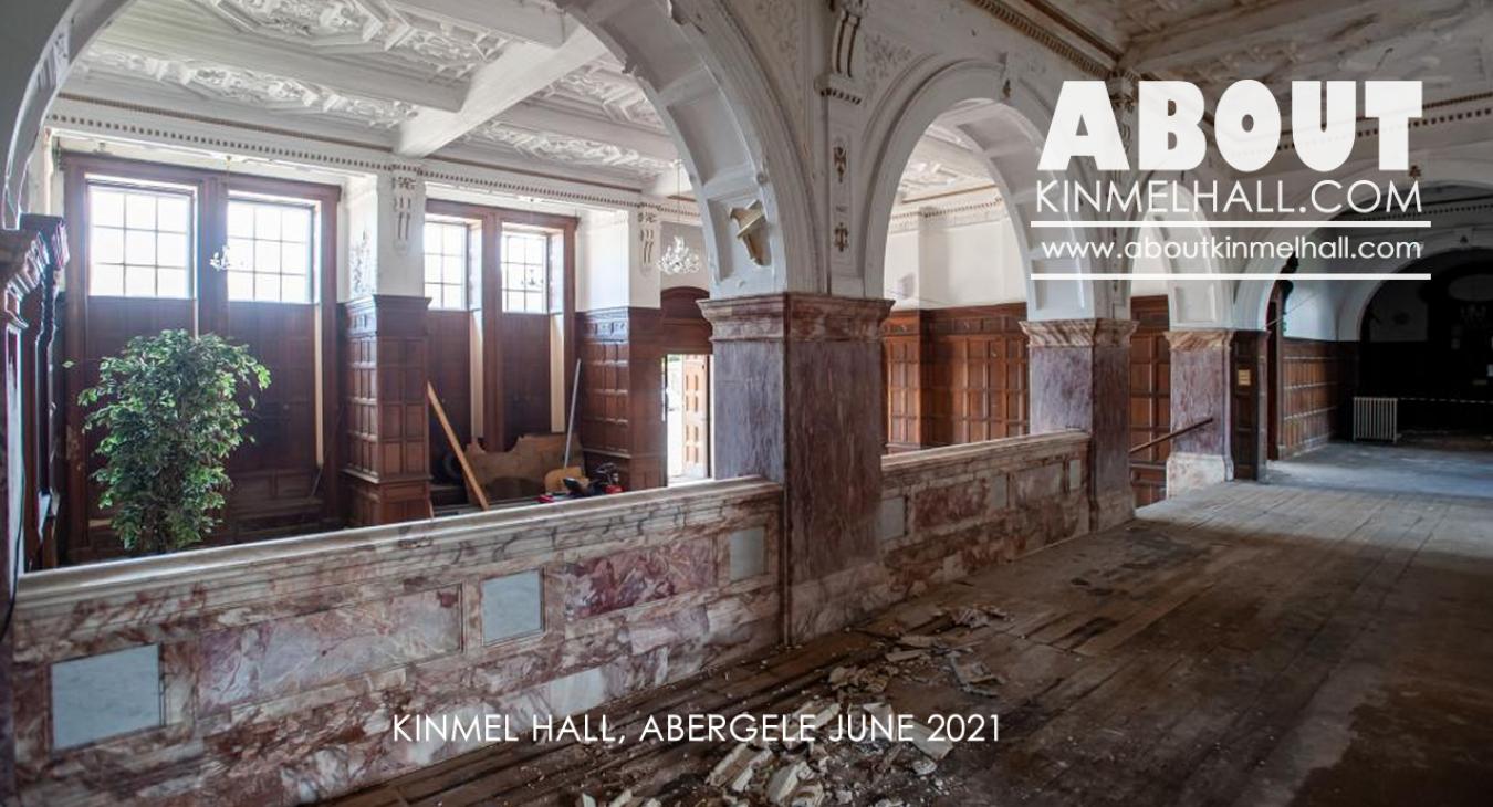 Kinmel Hall After Years of Neglect June 2021