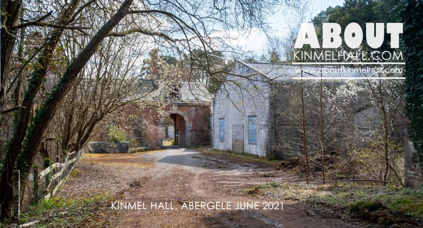 Kinmel Hall After Years of Neglect June 2021